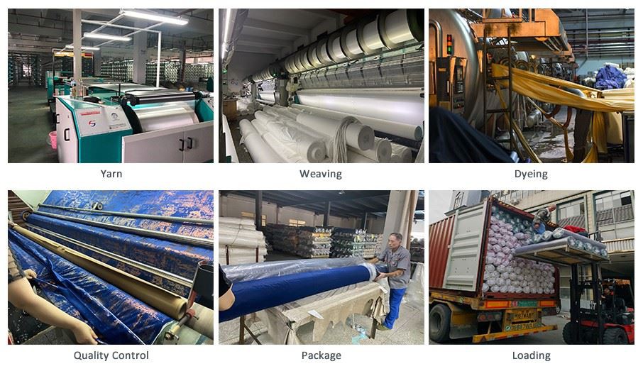 Production of fabric