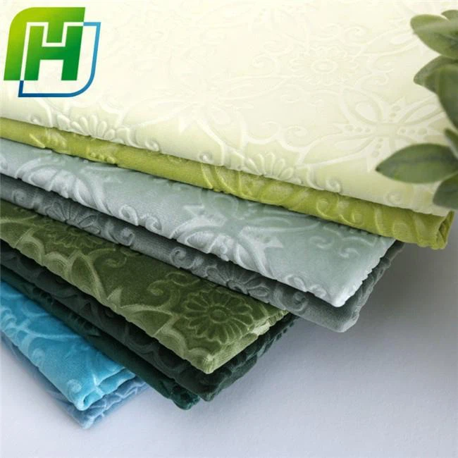 Embossed Velvet Fabric