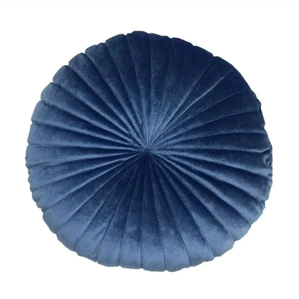 Almohada redonda de terciopelo