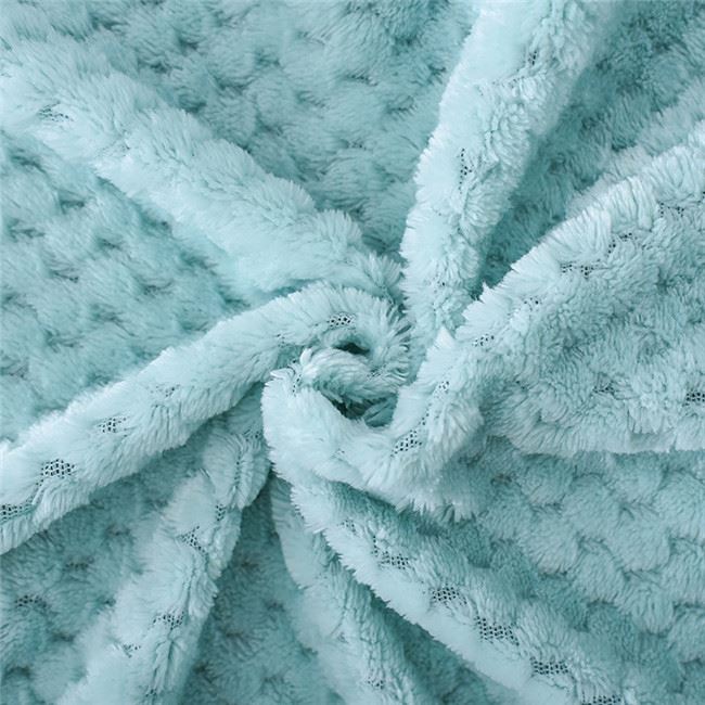 Tela polar de franela jacquard de piña