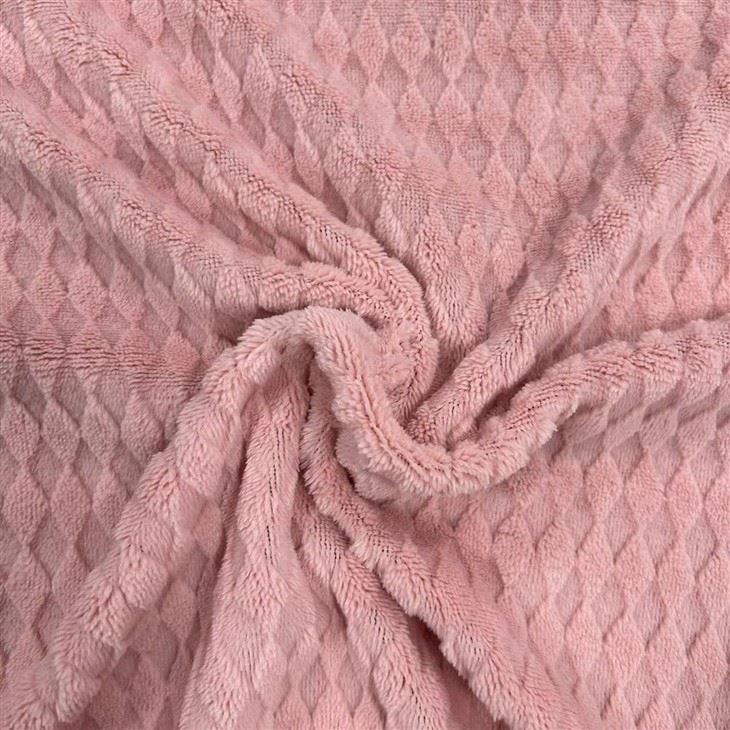 Custom Super Soft 100% Polyester Plaid Flannel Fleece Fabric For Blanket Baby Pajamas Lining Bedding Home Textile