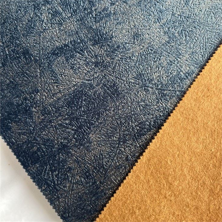 Gold Foil Velvet Fabric