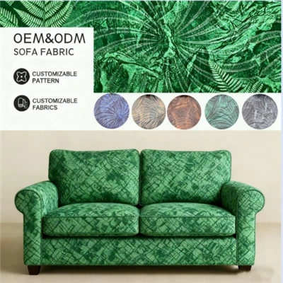 Venta al por mayor Tela grabada en relieve del terciopelo